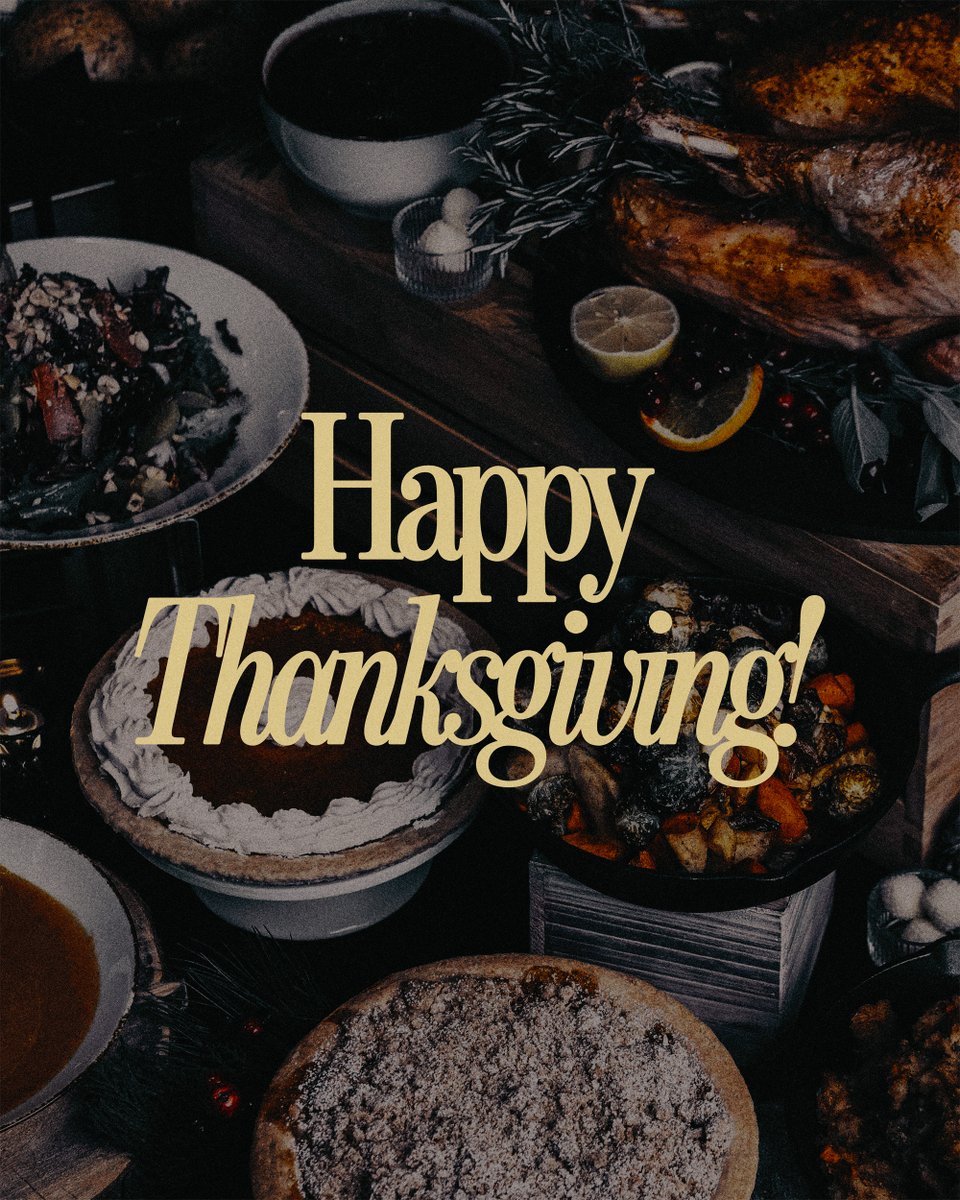 🦃 Happy Thanksgiving!

"Give thanks in all circumstances; for this is God’s will for you in Christ Jesus." - 1 Thessalonians 5:18