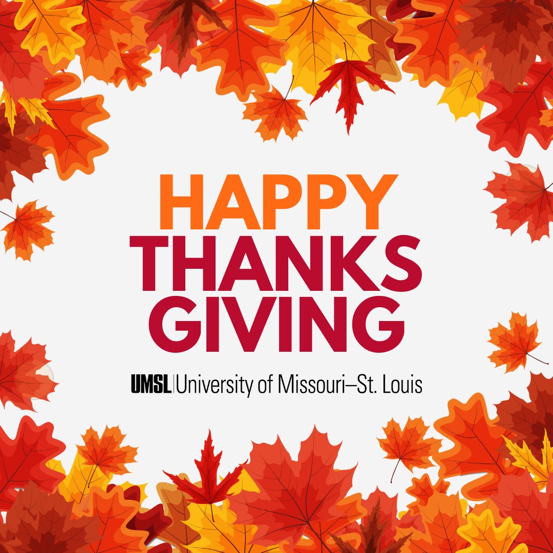 Happy Thanksgiving from UMSL Global 🦃