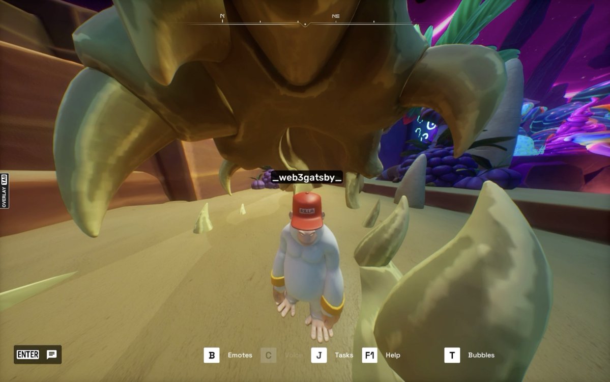 web3gatsby's tweet image. Yesterday was fun in the @OthersideMeta! @ClassicsCrypto made me walk the plank 😂 

Proof of play @OsPhotoClub @MarsCatsVoyage @OtherGamesXYZ 🎮