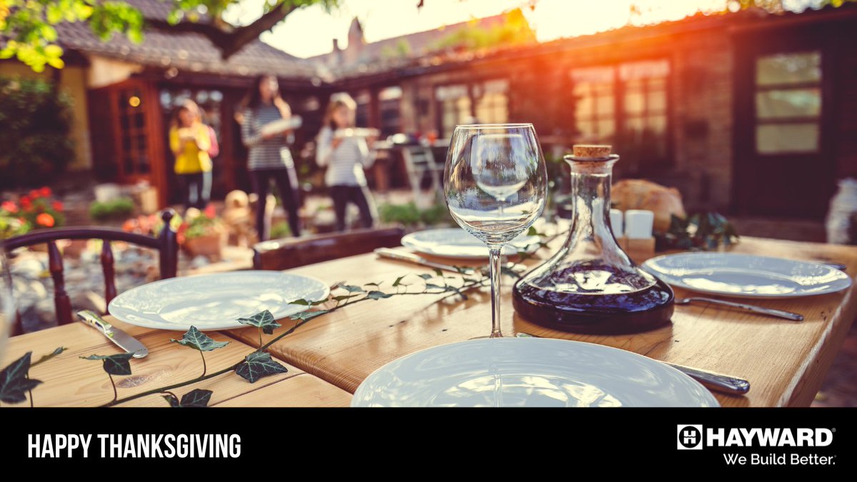 🦃 Happy Thanksgiving from Hayward! 🍂

This season, we're thankful for crystal clear water, backyard memories, and our incredible Hayward community. 

Wishing you and your loved ones a safe, joyful, and relaxing Thanksgiving. 💙