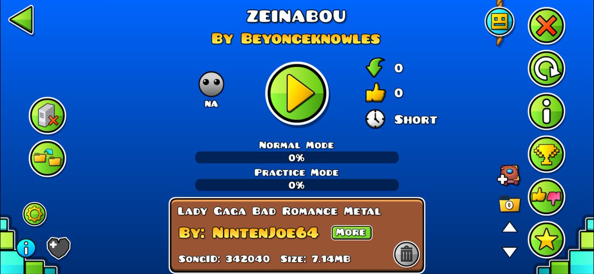 sweetenermayhem's tweet image. Alright Yall Have GD Play Zeinabou And I shouted people out cuz I can.. @_Zeinabou I’ll play it later to show yall ✌️ #GeometryDash #stantwt #MAYHEMBALL