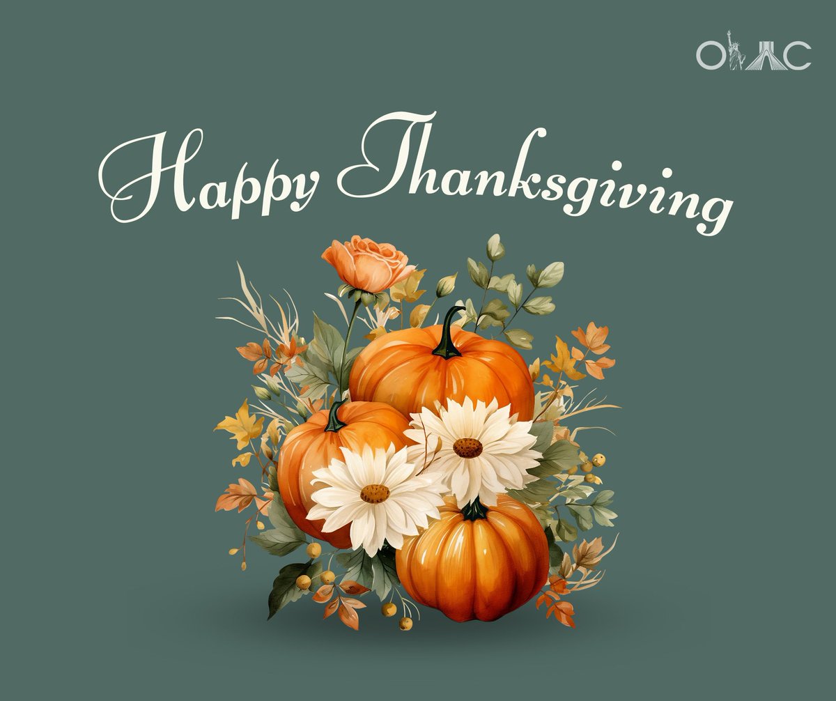 OrgIAC's tweet image. Wishing everyone a very Happy Thanksgiving🤍