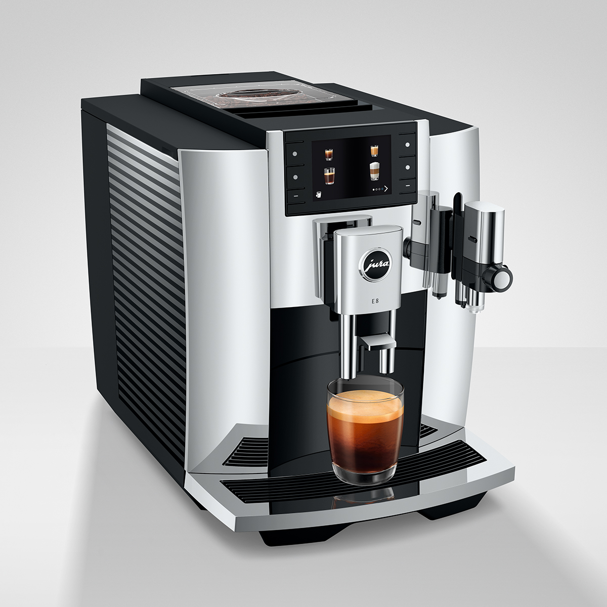 lansdappliance's tweet image. Bring the café experience home ☕✨
With the Jura E8, your mornings get smoother, richer, and infinitely better.

#MorningRoutine #JuraE8 #CoffeeAtHome