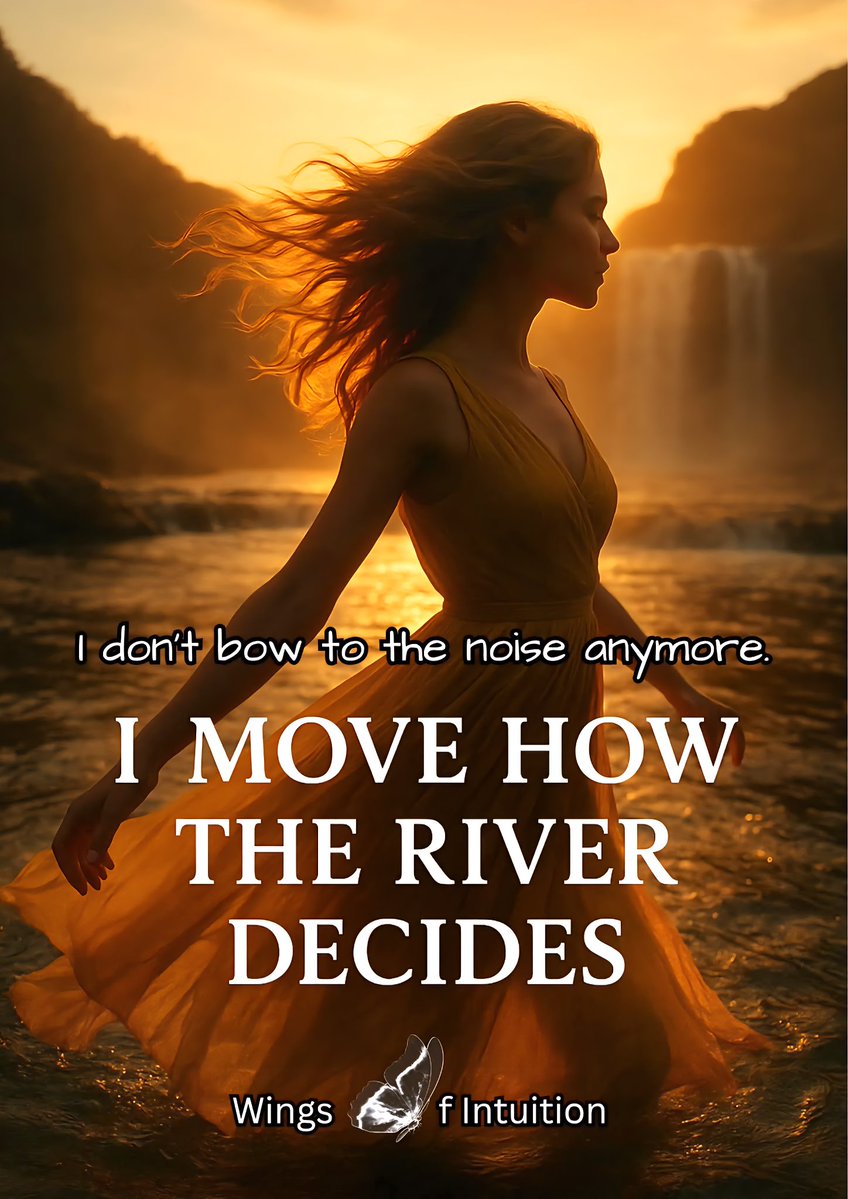 ladiekerrie's tweet image. I don&apos;t bow to the noise anymore.
I MOVE HOW THE RIVER DECIDES.