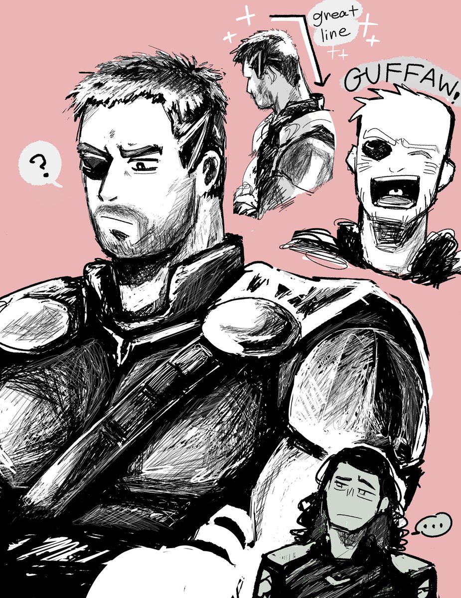 Mokuzai_49's tweet image. #thor doodle
