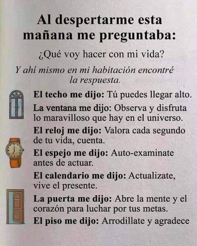 Excelente mensaje 👇🏻✨