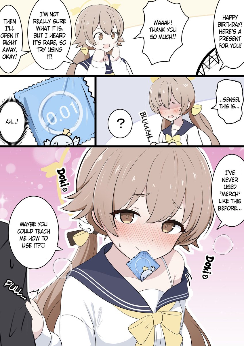 英語版です! [EN] Hifumi-san's birthday. A manga about asking how