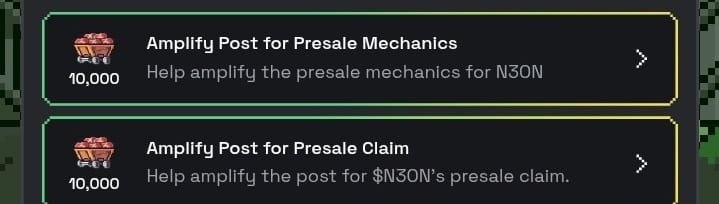 Donkay41629611's tweet image. BREAKING! 
How to Navigate  the two New Task on Memeland&apos;s @Stakeland platform!

Task on @N3onOnYT, powered by @thrustdotcom.

Farming period lasts only 7 days  hurry up, stake $MEME, and do Stakeland quests to earn some!
Follow @Donkay41629611