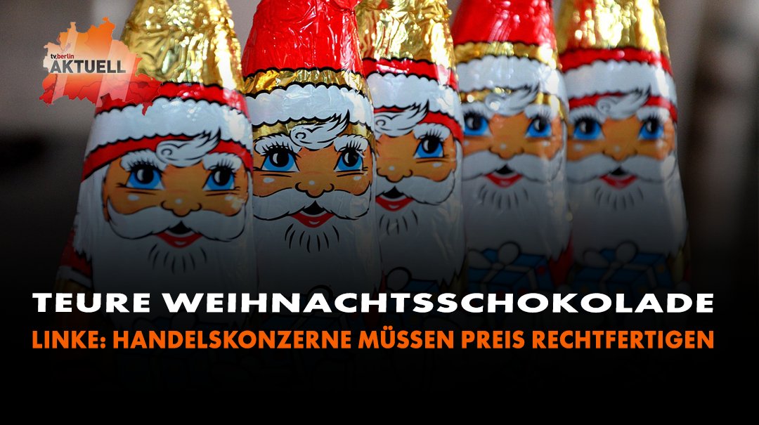 Linke: Handelskonzerne müssen teure Schokoladenpreise rechtfertigen

Nachrichten auf tvberlin unter:
youtu.be/jyoaNKWn96Y

#tvberlin #nachrichten #deutschland #merz #cdu #deutschland #politik #csu #wirtschaft #ukraine #russland #rente #grüne #sondervermögen #zug