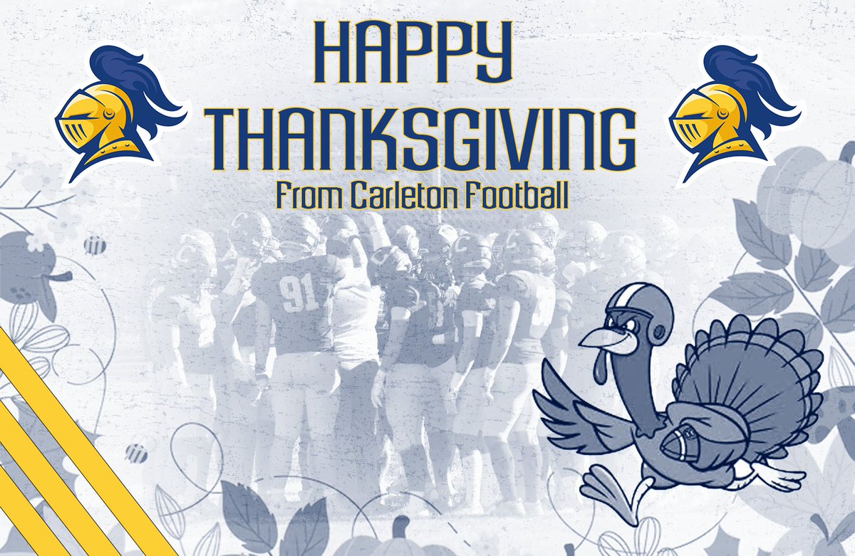 CarletonFB's tweet image. Happy Thanksgiving!

#KeepStackin