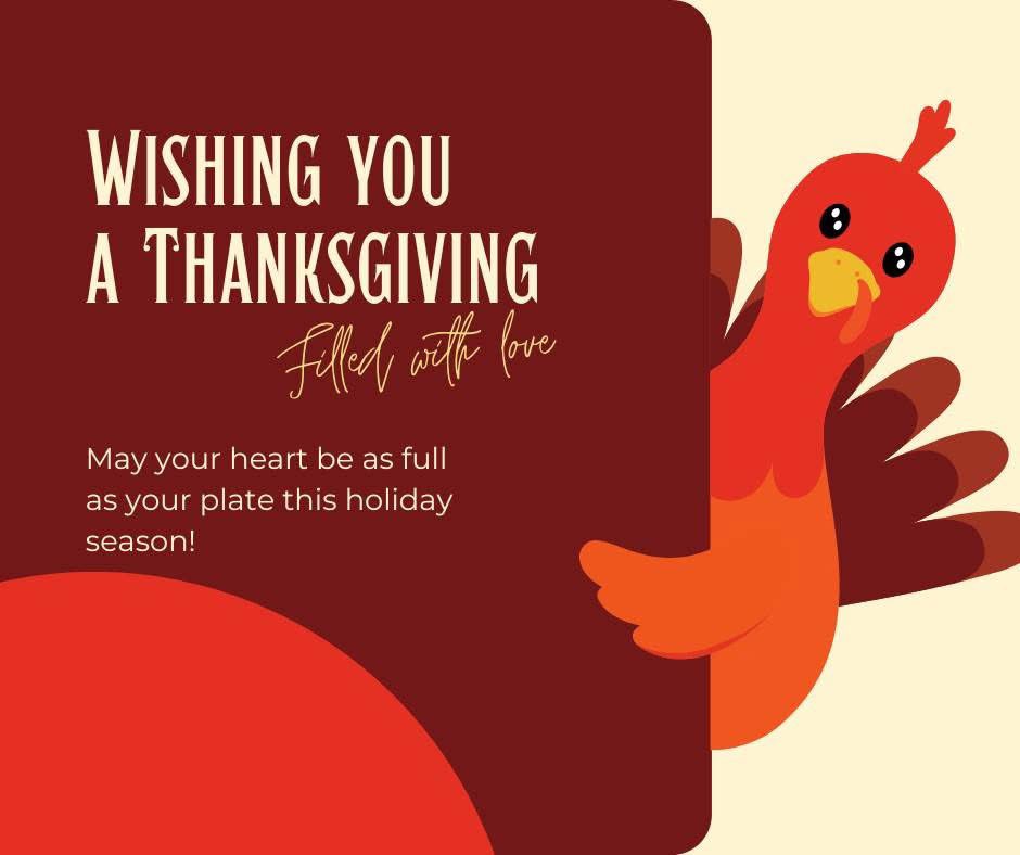 Whether you're hosting a family gathering or just watching the NFL on your couch, we hope everyone in our Wildcat community is enjoying their Thanksgiving break ❤