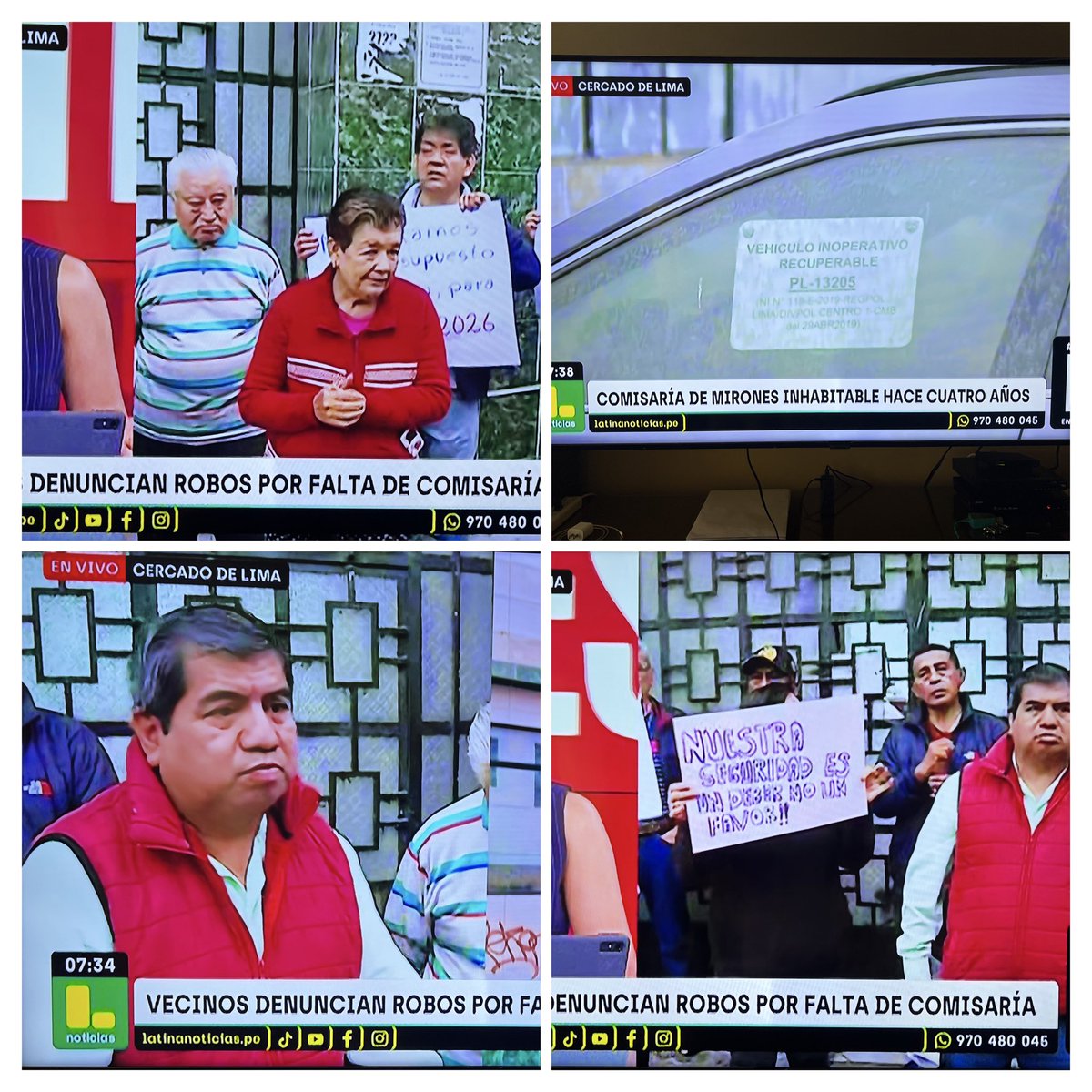 Cómo es posible que el <a href="/MininterPeru/">Ministerio del Interior 🇵🇪</a> tenga dinero para comprarles autos Audi a los generales PNP y no para rehabilitar la comisaría de Mirones y para darle mantenimiento a vehículos que están inoperativos desde antes de la pandemia? En serio les preocupa la seguridad ciudadana?