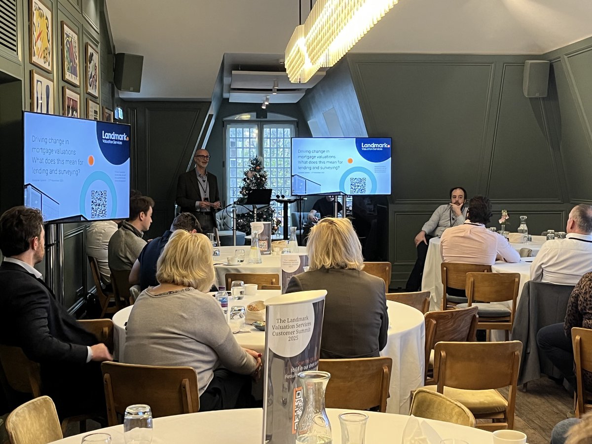 Graeme Edwards, our Managing Director is opening the Landmark Valuation Services Customer Summit at the Swan, London. Graeme is reflecting on our journey from vision to reality and showcasing live how our new platforms are transforming mortgage valuations. #LVSsummit