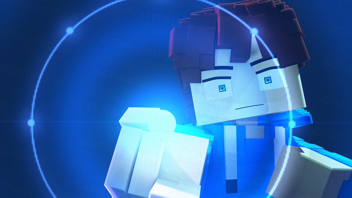 christofuph's tweet image. BLUE- 
#mineimator #mineimatorrender