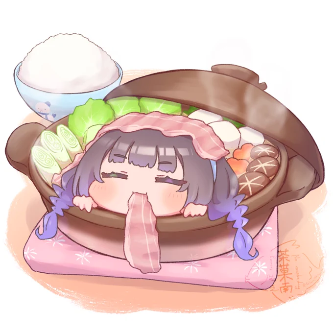 11月お疲れさまでした! ましろん元気なったら美味しいものいっぱい食べようね #ねぇま〜しろ #ゆきしろアート