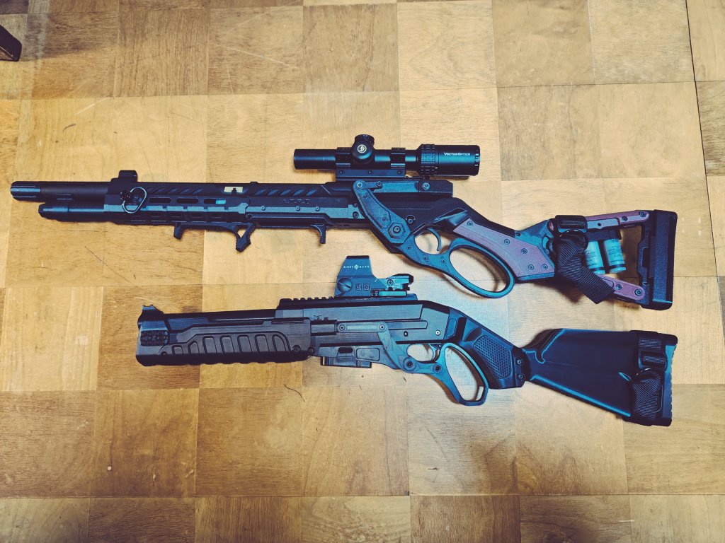 VSR10ベースとCA870ベースのレバーアクション
ベースの構造が違うからっていうのもあるけどお互いに良いところがあるし使い勝手も変わってきそう