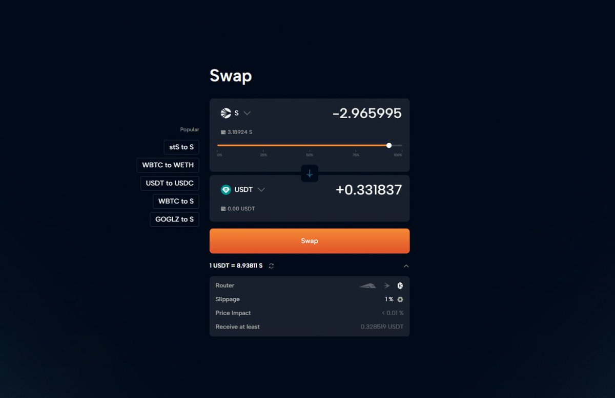 XPRESSprotocol's tweet image. Getting the best swap on @SonicLabs shouldn’t require opening five tabs.

That’s why XPress has a native swap aggregator baked right into the UI - it pulls prices from all Sonic DEXs and auto-selects the most efficient route for you.

Better paths. Better prices. Zero extra…