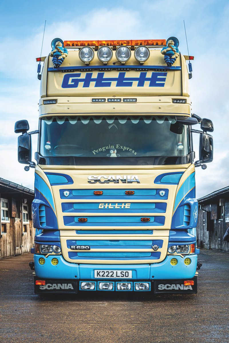 TrucknDriver's tweet image. Eric Gillie Ltd celebrate 50 years in 2025, and a lot has changed since our last visit! Their fleet keeps evolving, with a stunning Scania R620 Topline earning our Editor’s Choice.
Catch the full story in the latest Truck &amp;amp; Driver! 🚛🐎
 #TruckAndDriver #EditorsChoice