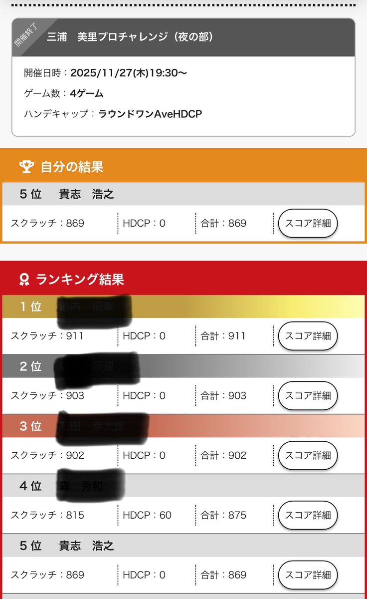 pengin255's tweet photo. ラウンドワンららぽーと和泉店
三浦美里プロチャレ夜の部に参加
三浦プロ　179 207 235 180 で801
私　248 203 213 205 で869
何とか勝てた〜
#三浦美里プロ　#ラウンドワン
#ららぽーと和泉 https://t.co/nuvqfapGQU