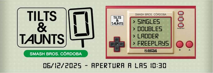 Chicos... No es un simulacro
Sabemos que esto es muy repentino, pero ha surgido la oportunidad y había que aprovecharla

𝐓𝐎𝐑𝐍𝐄𝐎 𝐃𝐄 𝐃Í𝐀 𝐂𝐎𝐌𝐏𝐋𝐄𝐓𝐎 𝐄𝐍 𝐁𝐀𝐓𝐓𝐋𝐄 𝐆𝐀𝐌𝐄𝐑𝐒 𝐁𝐀𝐑

Día 6 de diciembre, sábado
Estamos de vuelta. MUY de vuelta
Inscripciones 👇