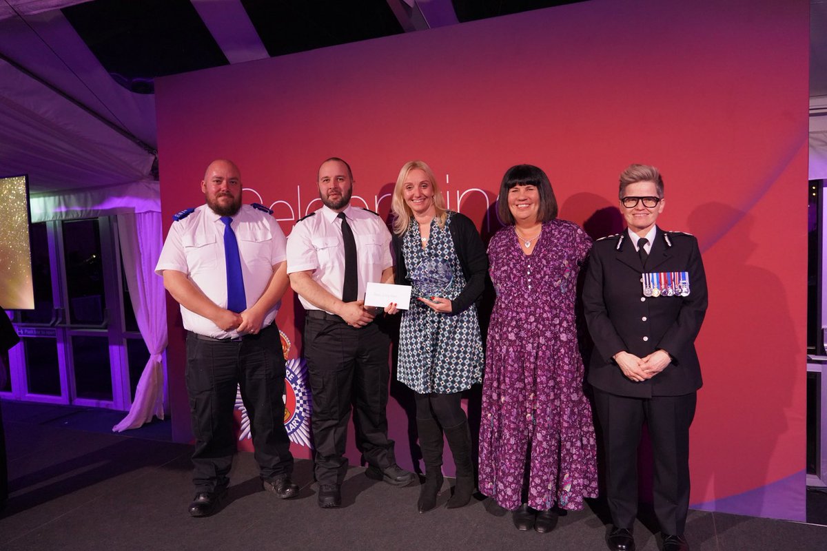 weareROC's tweet image. We were so thrilled to receive ⁦@DerbysPolice⁩ problem solving award for our work in #Derby from Chief Constable Rachel Swann #saferkindercommunities #problemsolving ⁦@debrajgreen⁩ ⁦@kazgratton⁩