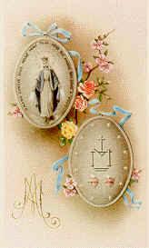 365selecciones's tweet image. NUESTRA SEÑORA DE LAS GRACIAS. LA MEDALLA MILAGROSA. París -1830. &quot;Haz que se acuñe una medalla, según este modelo. Todos cuantos la lleven puesta, recibirán grandes gracias. Las gracias serán más abundantes, para los que la lleven con confianza&quot;.