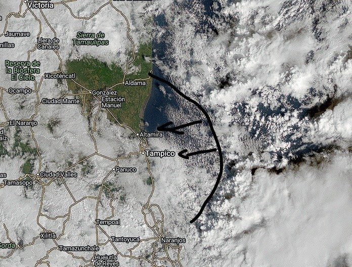 MeteoAlert Tampico tweet media