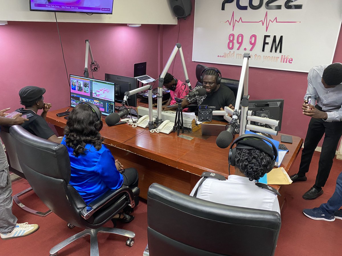 PLUZZFM's tweet image. Join the conversation now on our official launch of the SAFE DRIVE CAMPAIGN. 

TUNE IN NOW!

#AddMore
#AccrasMusicLeader