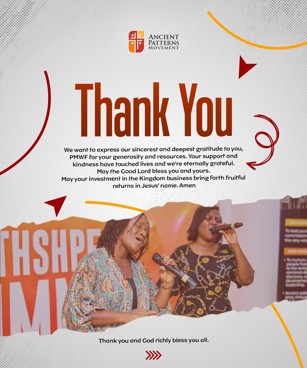 ancientpatterns's tweet photo. A heartfelt thank you to PMWF for your generous sponsorship, and to everyone who supported in one way or another. We appreciate you deeply. https://t.co/JmzKprY50A