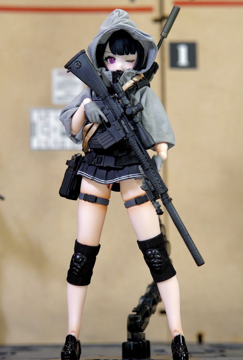 polaris_mv700's tweet image. お題「スナイパーライフル」

#深夜の小武器庫部
#リトルアーモリーを装備
#リトルアーモリー