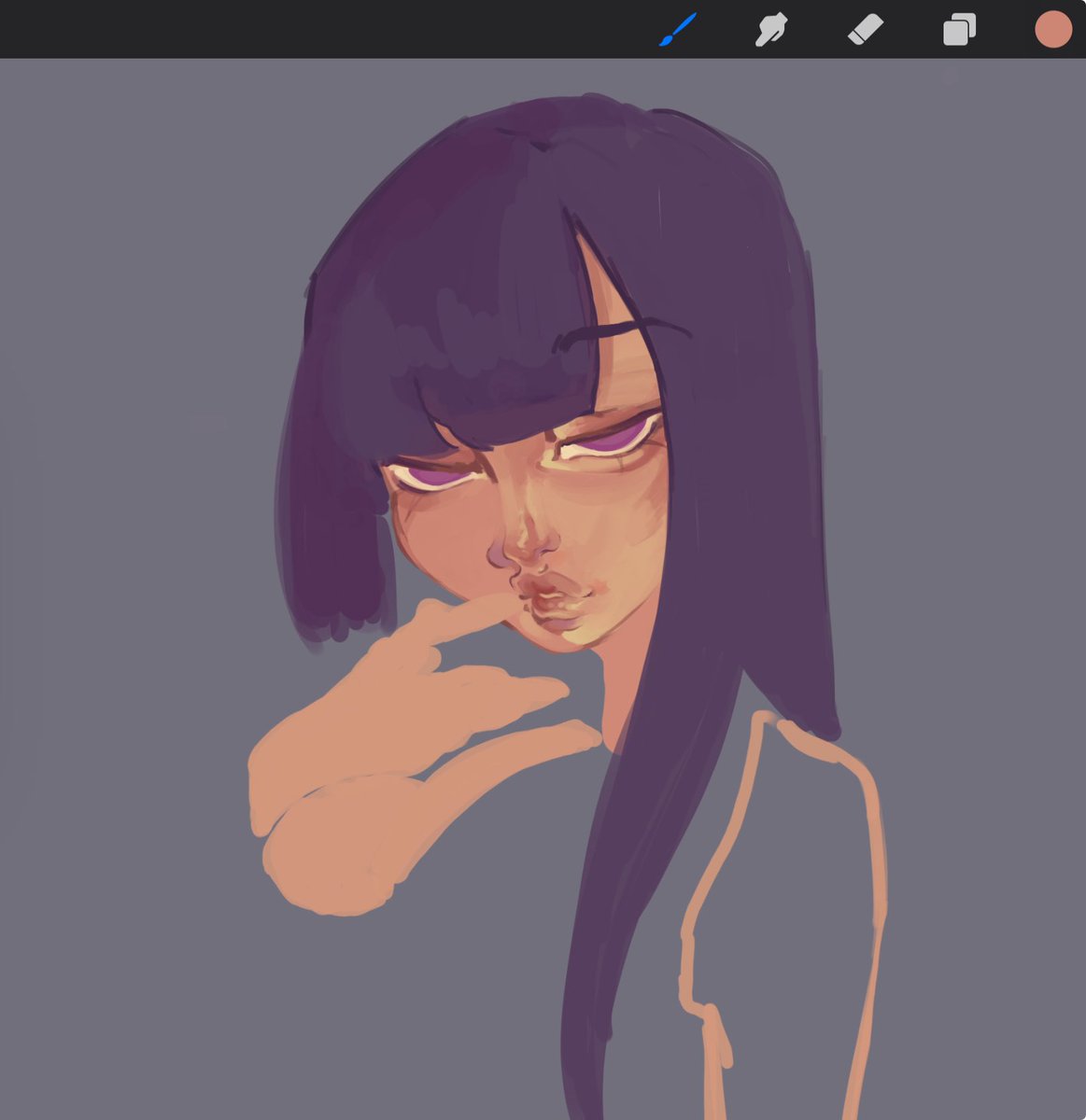 sharpknifez's tweet image. Working on it #wip #artmoots