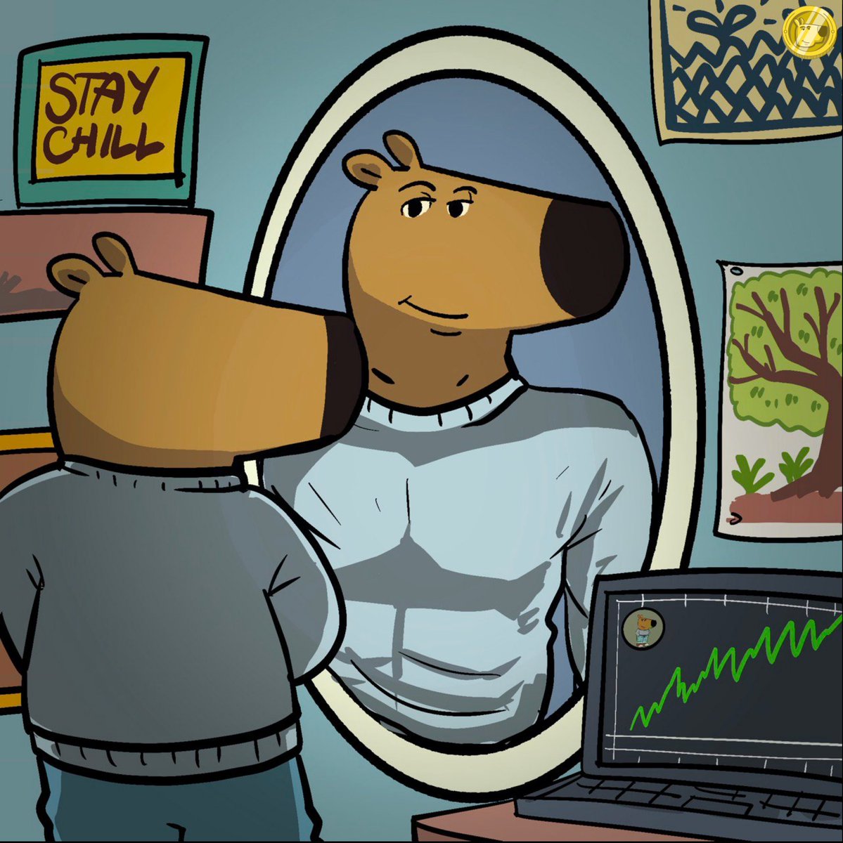 chillguycto's tweet image. chillguy looks good here.