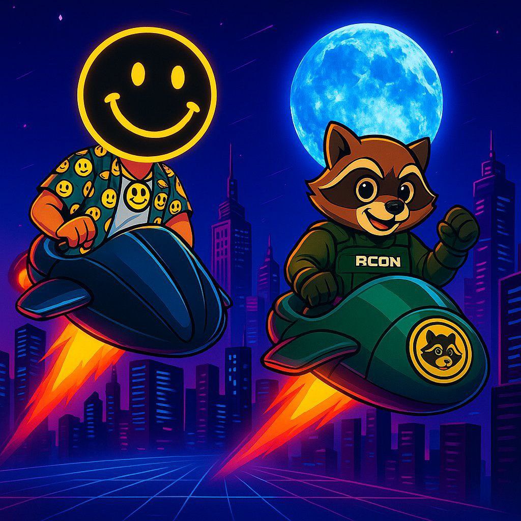 RCONraccoon's tweet image. Meme Contest Announcement 

$RCON &amp;amp; $NVM @nvmmemetoken 

Joining forces this week for a meme contest. $50 in SOL to winner announced next week in our weekly spaces

Meme must include both RCON and NVM! 
1 entry per person! 
Meme needs to be made using

fatmemes.org…