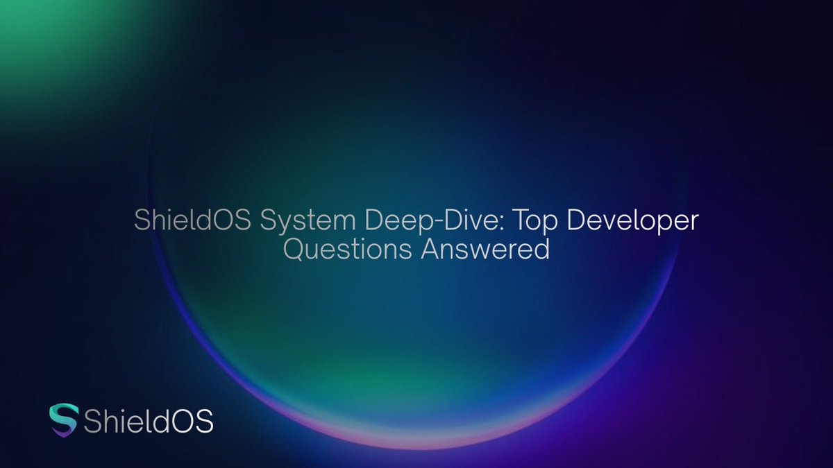 shield_os's tweet image. ShieldOS Explained in 10 Simple Points