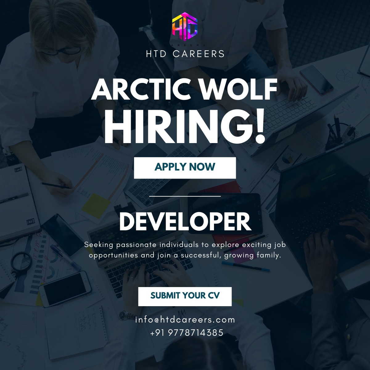 HtdCareers's tweet image. 💼 Ready for an exciting developer role? Arctic Wolf wants YOU!#ArcticWolfCareers #DeveloperHiring #WeAreHiring #TechJobs #ITJobsIndia #CareerBoost #JoinOurTeam #HTDCareers #HiringAlert #DeveloperJobs