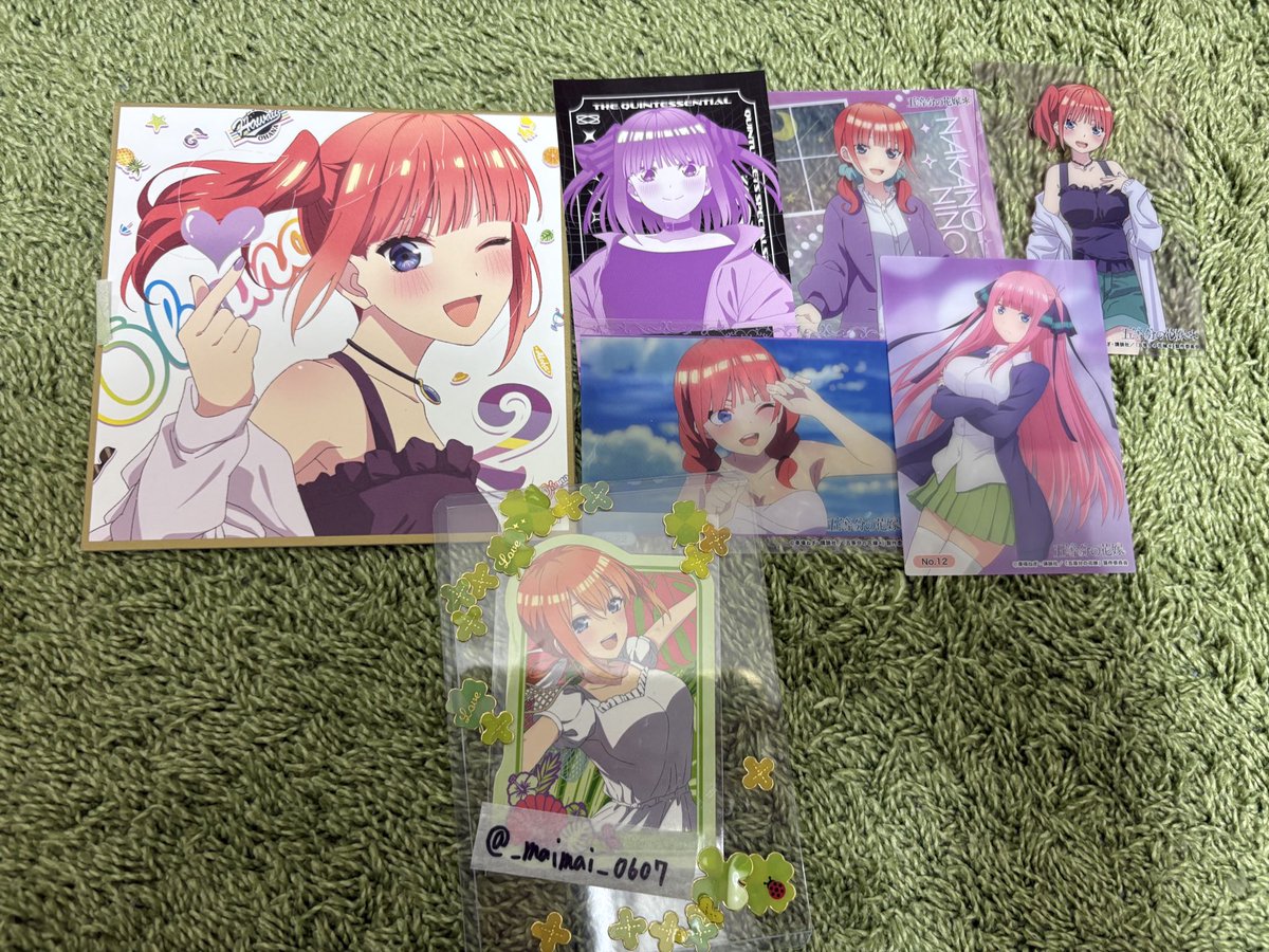 五等分の花嫁 グッズ 交換 【譲】一花、二乃、三玖、五月 【求】四葉