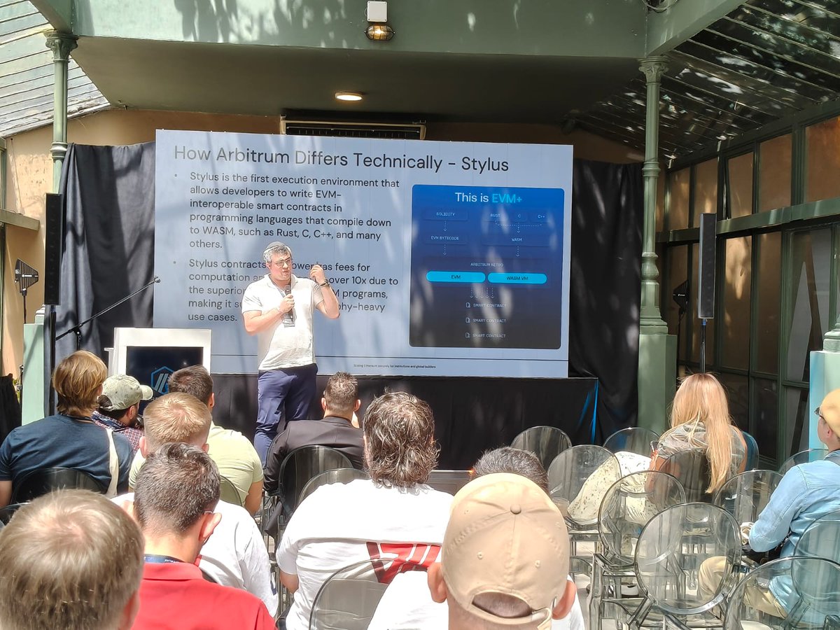 💫 <a href="/EFDevcon/">Ethereum Devcon</a> Argentina had everything we value: good conversations, clarity, and teams genuinely building.

We kicked off at Governance Day, supported the <a href="/arbitrum/">Arbitrum</a> Bridge LATAM – Inside ArbiVerse, and spent the entire week between deep technical talks, spontaneous meetups, and