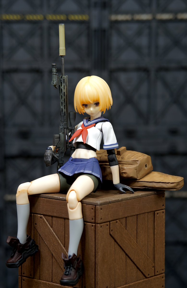 polaris_mv700's tweet image. お題「スナイパーライフル」

#深夜の小武器庫部
#リトルアーモリーを装備
#リトルアーモリー