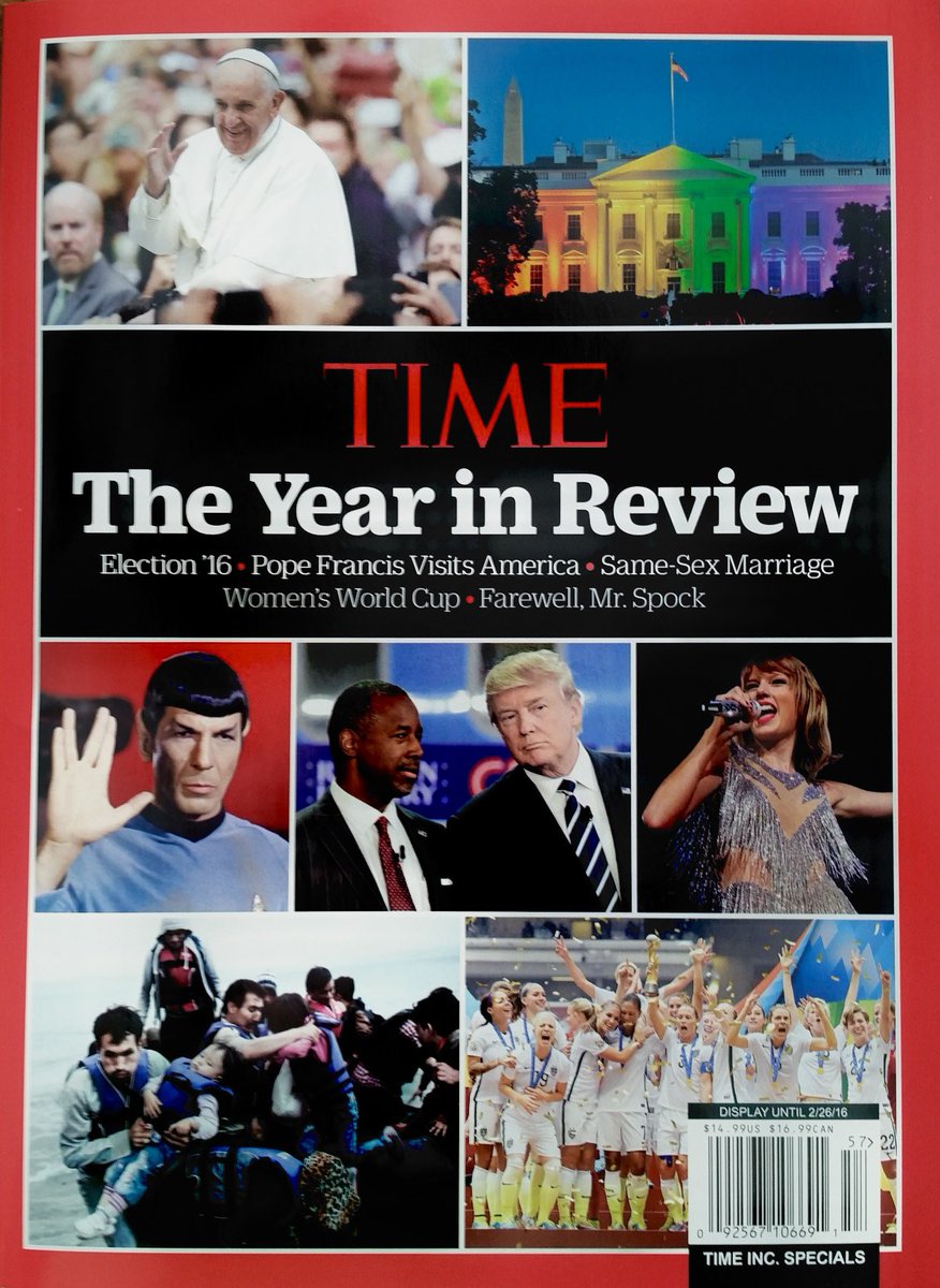 PopSwiftCrave's tweet photo. Taylor Swift has been featured on Time Magazine’s “A Year In Review” cover for a record breaking FOUR times. She’s been included on the 2015, 2023, 2024, &amp; 2025 covers.

Taylor Swift becomes the most frequently featured artist of ALL time on this special issue of TIME magazine. https://t.co/XQHyEnPeYk