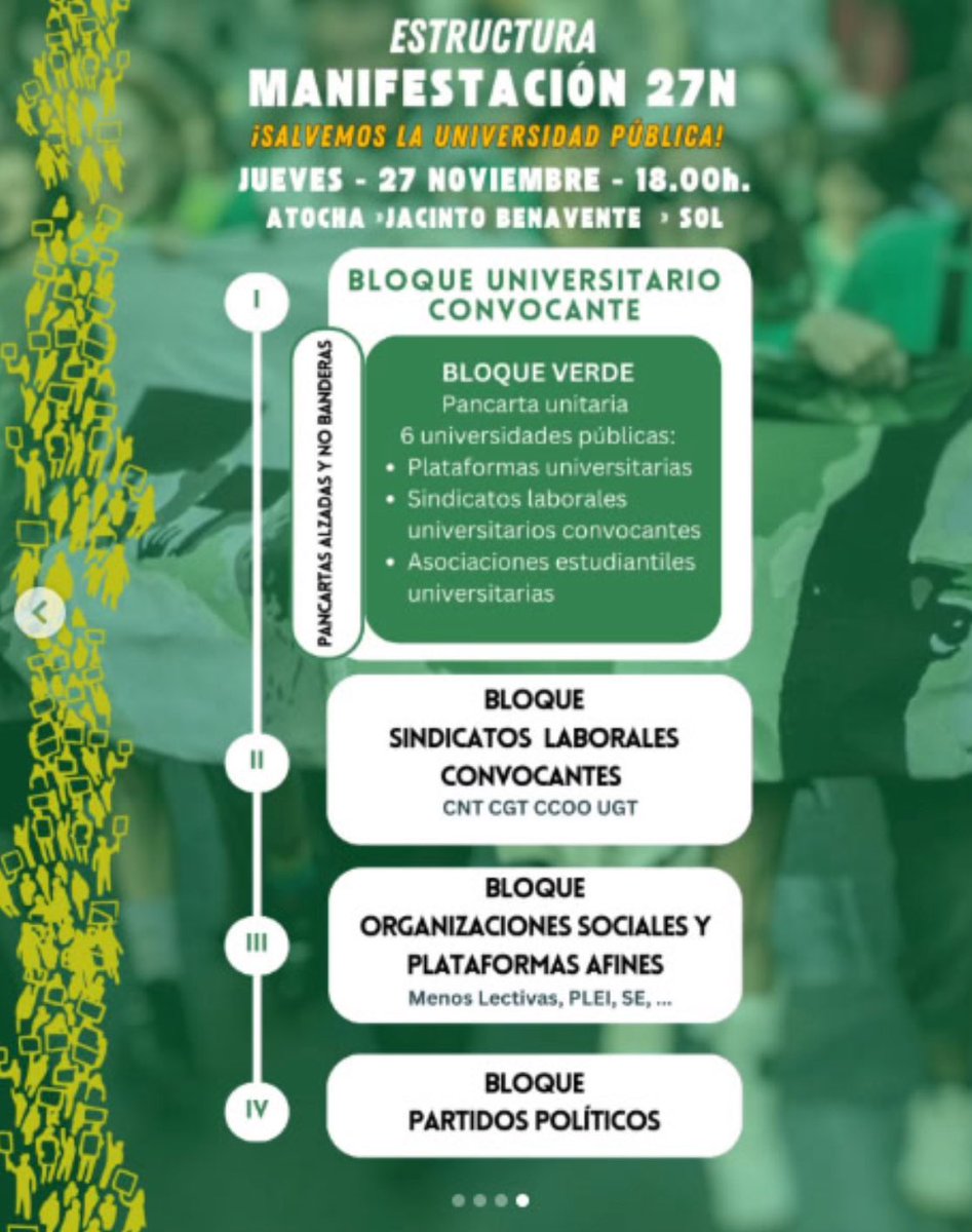 Cuando nos quitan derechos, nos encuentran en la calle.
Cuando atacan lo público, respondemos colectivamente.
Hoy toca estar. Hoy toca sumar.

#UniversidadPublica 
#Madrid
#Manifestación