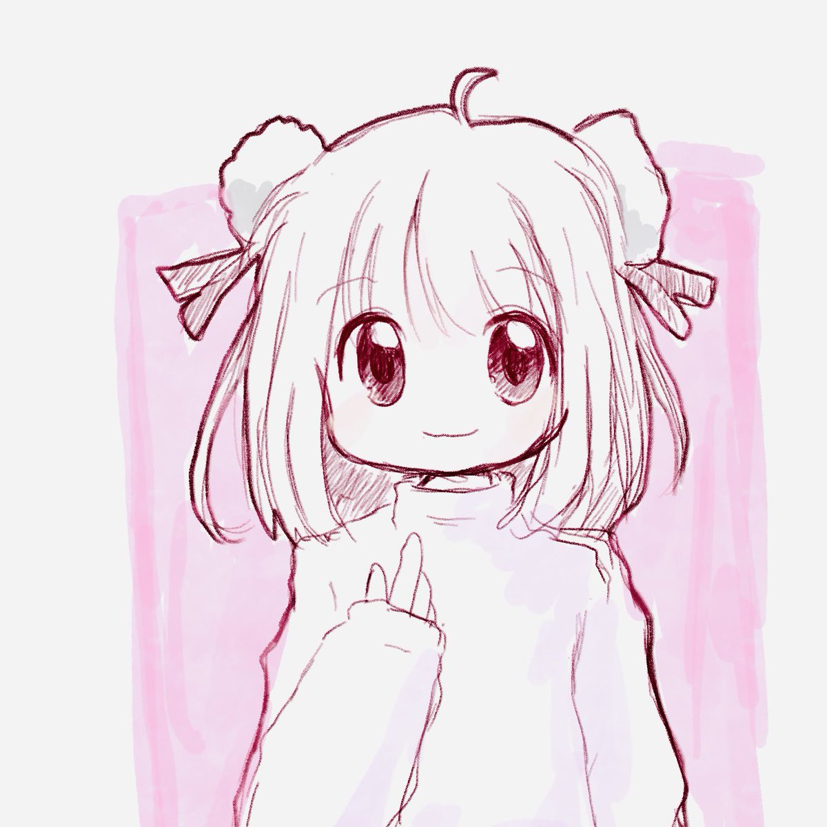 寝れないので手癖らくがきちゃん