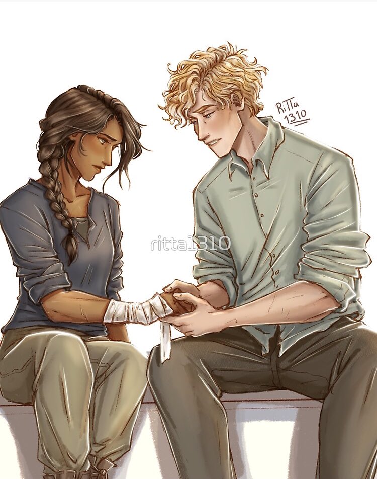 “You’re still trying to protect me. Real or not real,” he whispers.

“Real,” I answer. It seems to require more explanation. “Because that’s what you and I do. Protect each other.”