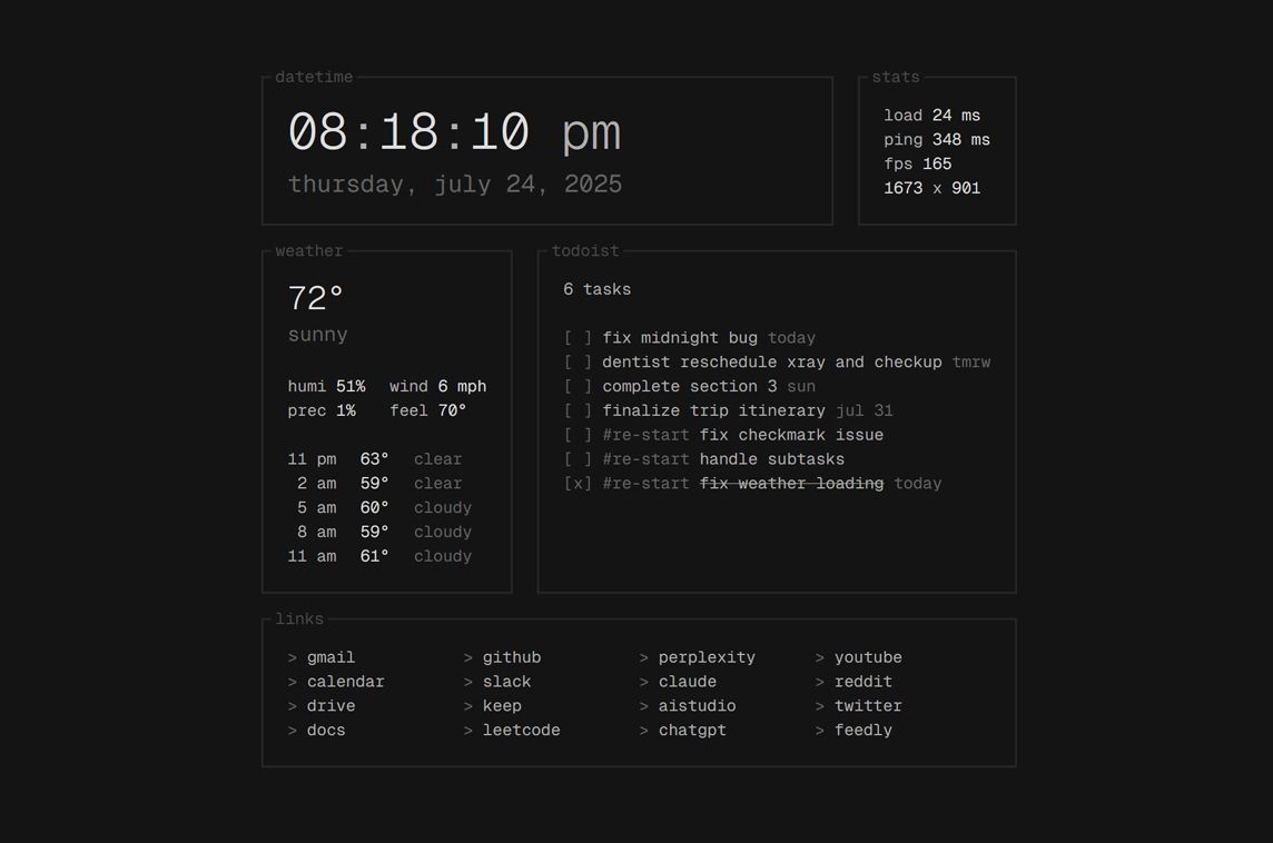 MadeWithSvelte's tweet image. re-start is a Terminal-style browser startpage, built with Svelte 🧑‍💻 - madewithsvelte.com/re-start