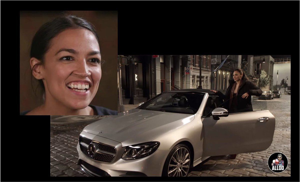The Jokes Write Themselves 🤣🤣

The House Ways and Means Committee has ordered AOC to repay the car lease she decided to put on her Congressional expense account.

The accounts are to cover petty cash expenditures and the per diem allowances of House Members. Needless to say, a