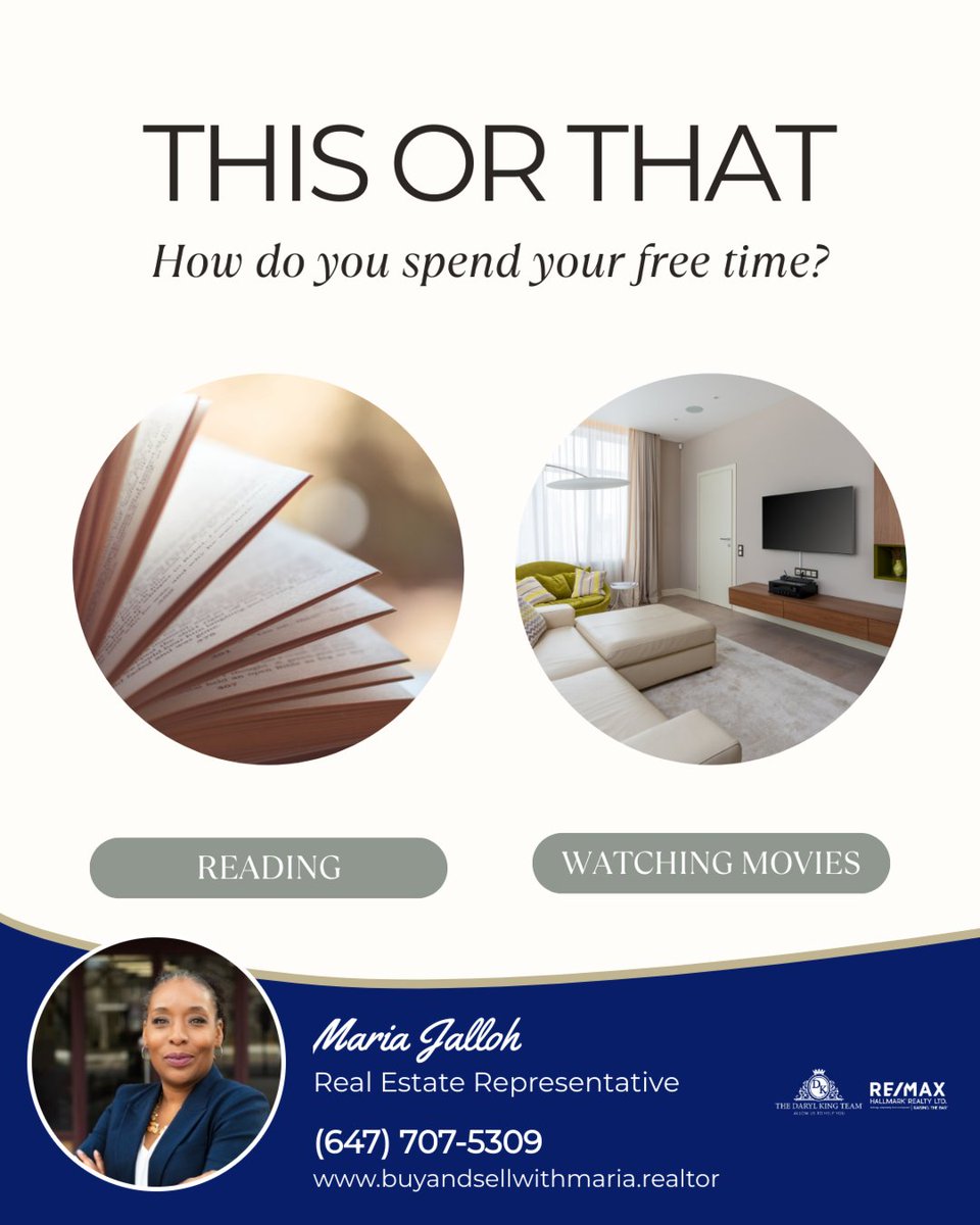 MariaJalloh's tweet image. Do you love getting lost in a good book and letting your imagination wander — or do you prefer a comfy movie night, popcorn in hand, diving into a great story on screen? 🍿🎬

#thisorthat #reader #movies #homesweethome