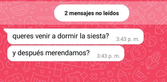 el mensaje que todas queremos recibir