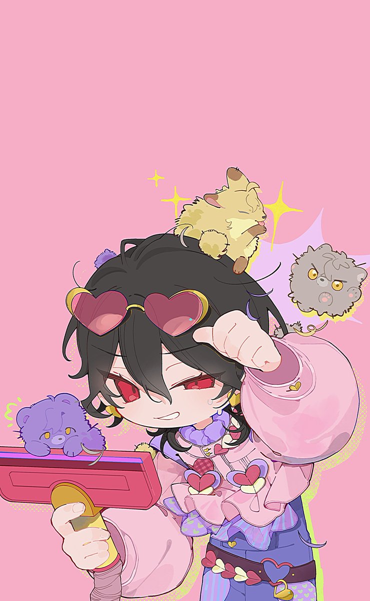 fishEMO2's tweet image. 放一下图片版和毛茸茸小晃球！