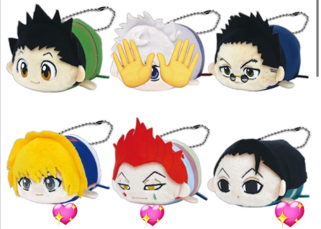 ハンターハンター HUNTER × HUNTER 譲渡 買取 ぽてコロ ぽてころ ぽてコロマスコット

求🎀定価＋送料 or キルア キルア特典
お支払いは即日お願いします

譲🎀ゴン レオリオ クラピカ ヒソカ イルミ

纏めての方最優先❕
💖は単品譲渡不可です

よろしくお願いいたします🌸