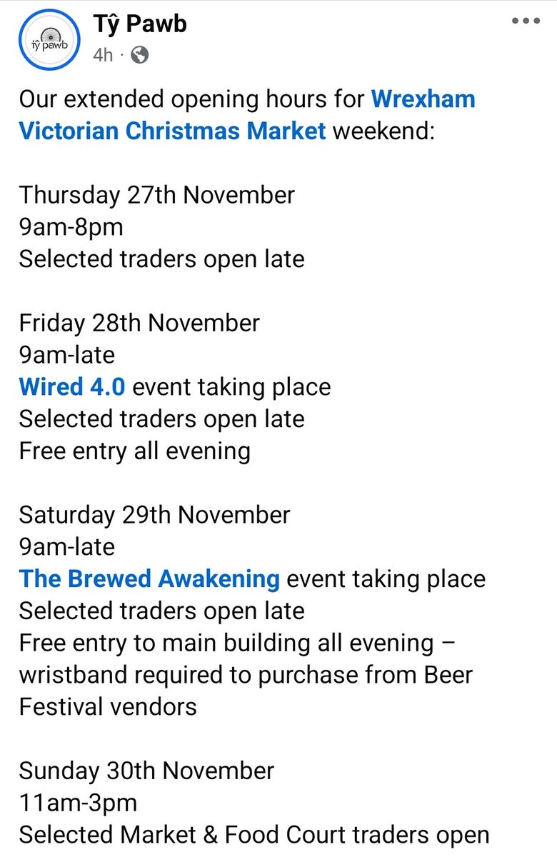 PIEd_PIEper's tweet image. OUR OPENING HOURS 

in @TyPawb this week / weekend. We are really looking forward to the Wrexham Beer festival (The Brewed Awakening) on Saturday hosted by @TheDrunkMonk3

Help spread the word 👍