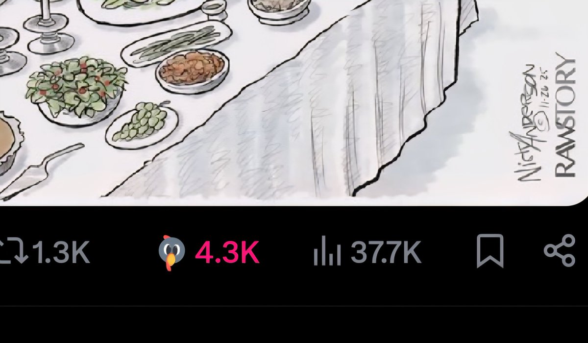 Fun Fact: When you LIKE a tweet on Thanksgiving, a little turkey icon appears! Very cool!